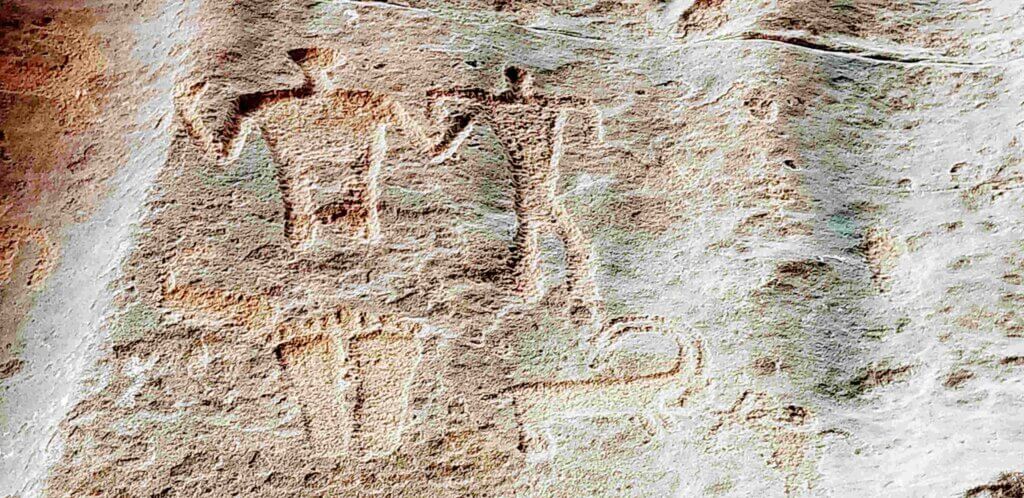Khazali Canyon - Hieroglyphics