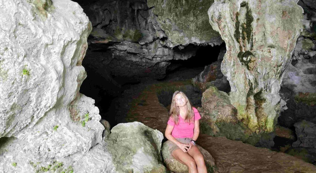 The caves of Halong Bay Vietnam