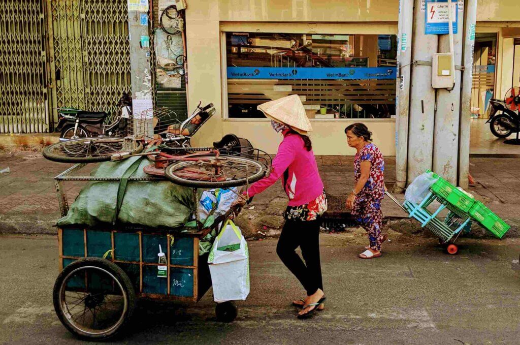 Recycling Lady - Ho Chi Minh City Vietnam