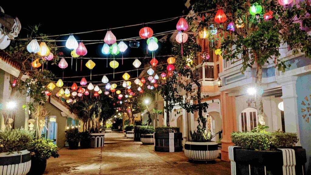 Streets of the JW Marriott Phu Quoc Hotel