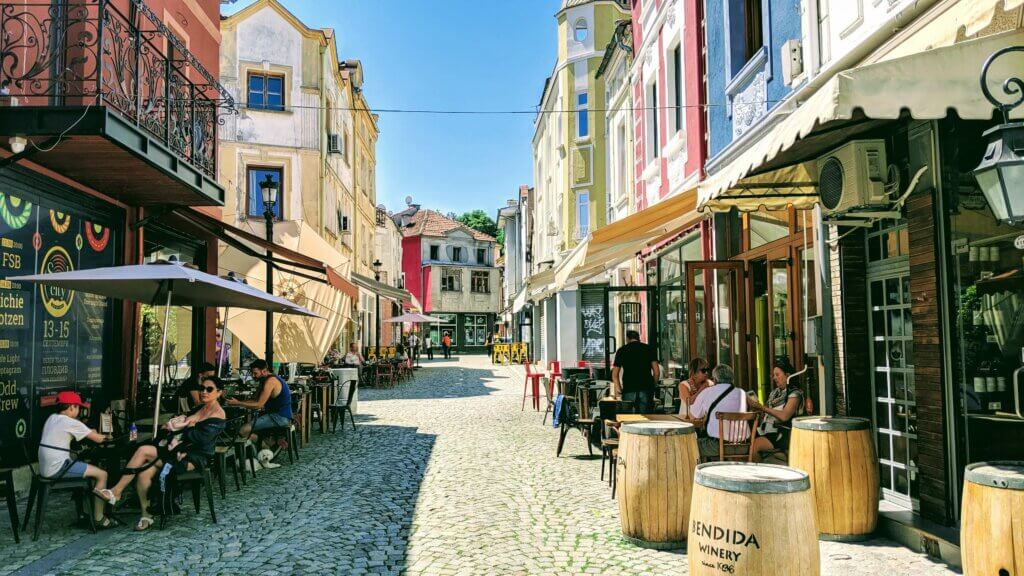 Kapana Streets in Plovdiv a must on any Bulgaria Itinerary