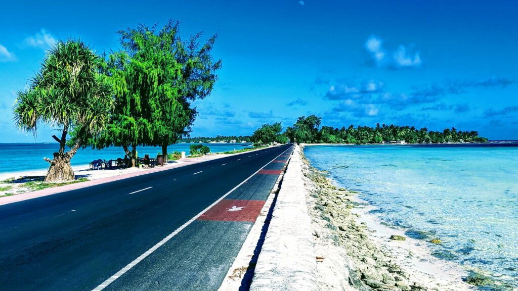 Tarawa's Main Road