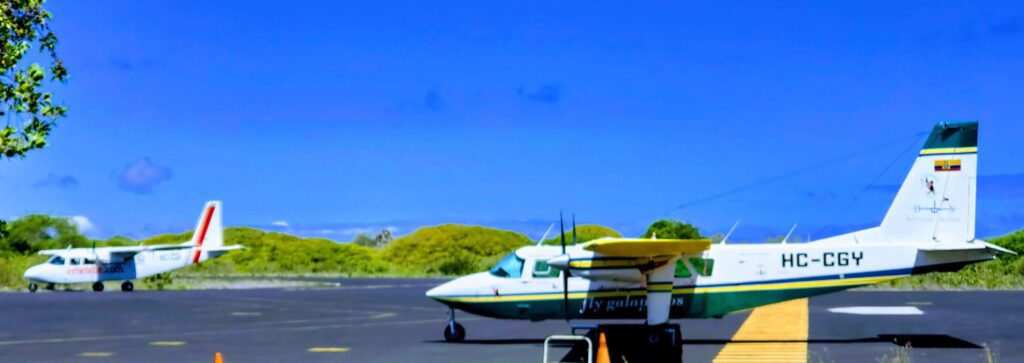 Flights in Galapagos can be on a budget