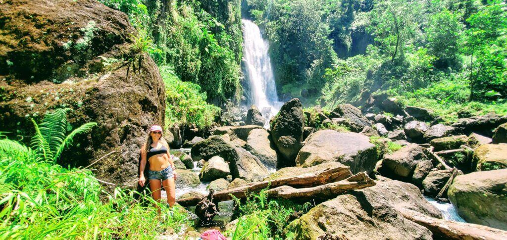 Trafalgar Falls make Dominica island a nature lovers paradise