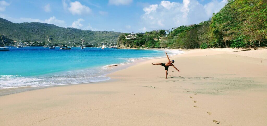 5th best beach on St. Vincent and the Grenadines