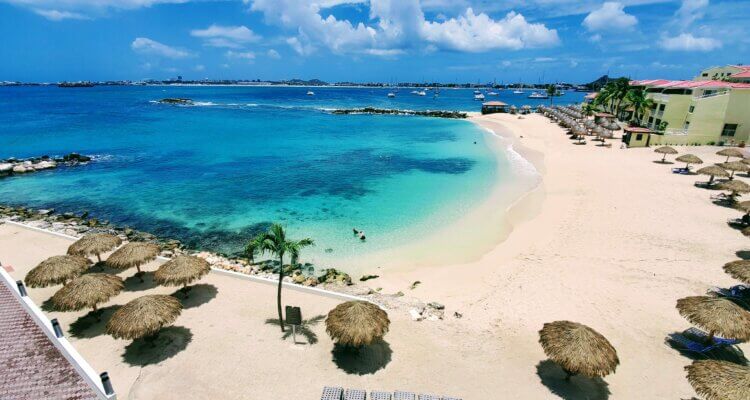 Pelican Key Beach is one of the best and most beautiful beaches in St. Maarten