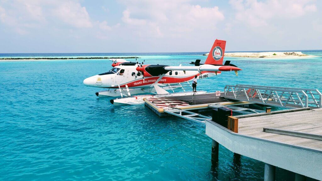 Le Meridien, Maldives Plane Arrival