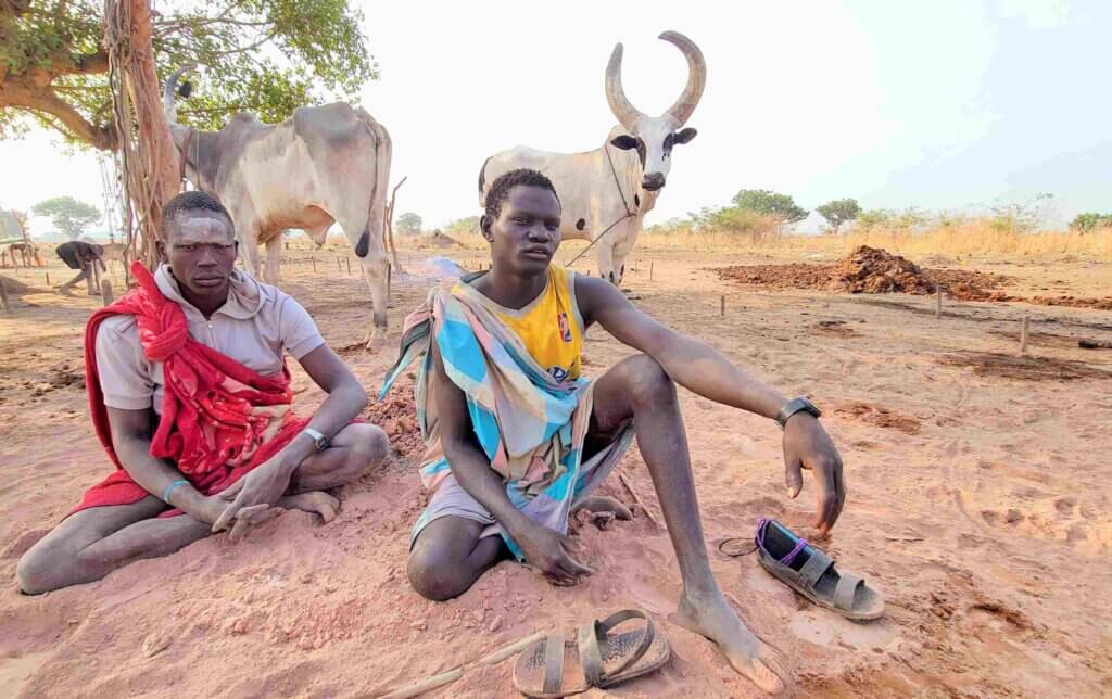 African tribe of South Sudan Juba