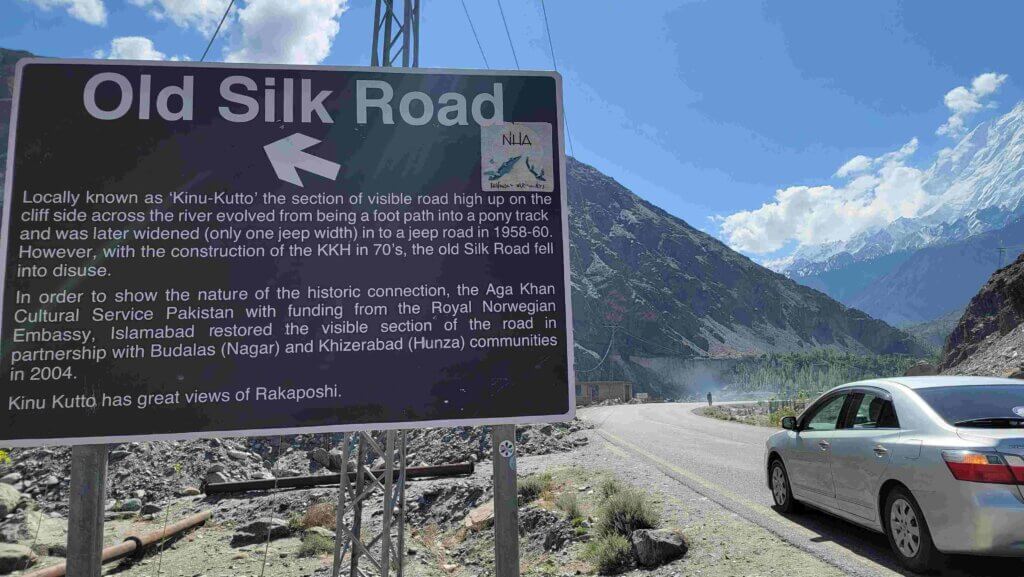 Driving to Hunza Valley Pakistan Old Silk Road