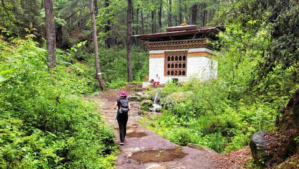 Tiger's nest hike, Tiger's nest monastery. Bhutan budget travel