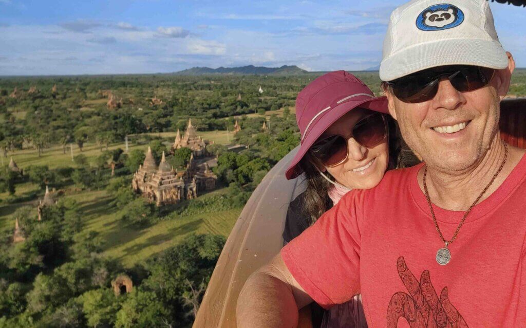 Viewing Tower Bagan Myanmar cheap romantic luxury travel