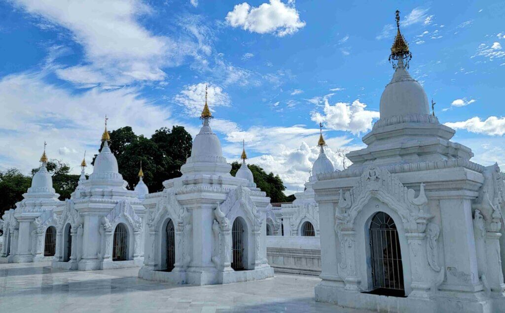 Kuthodaw Pagoda Mandalay Myanmar
