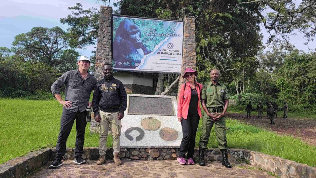 gorilla trekking Congo