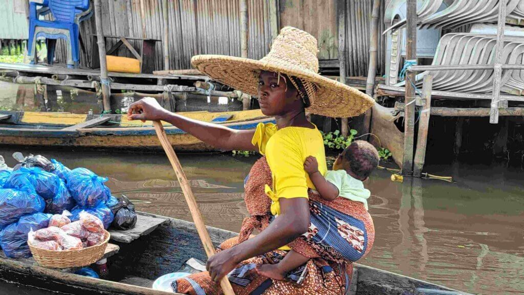 Ganvie stilt village