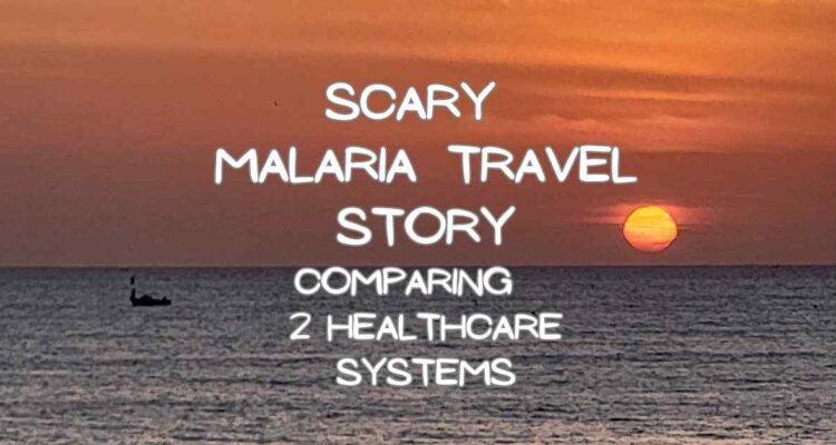 malaria travel story