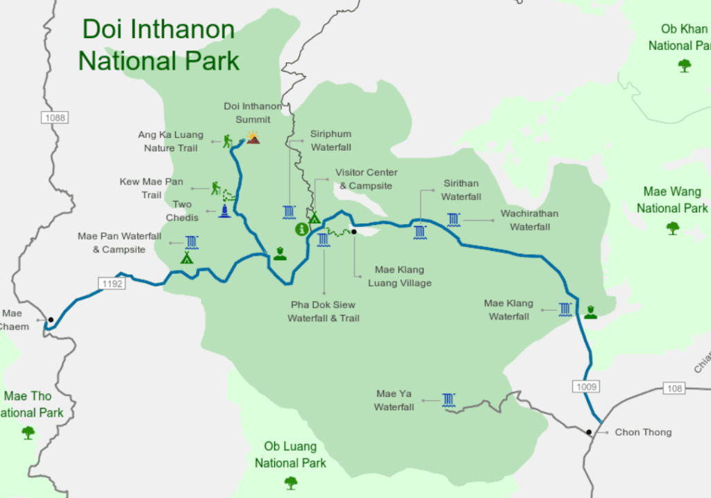 Mae Hong Son loop map