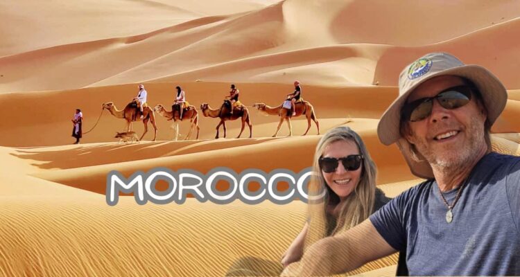 night in the Sahara desert